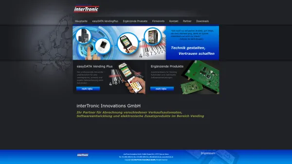Website Screenshot: interTronic Datentechnik GmbH - Hauptseite - interTronic - Date: 2023-06-14 10:38:18