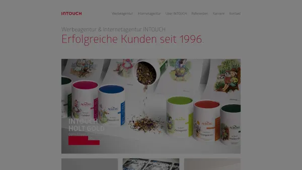 Website Screenshot: INTOUCH Werbeagentur & Internetagentur - Werbeagentur & Internetagentur Steiermark Graz INTOUCH - Date: 2023-06-22 15:12:59