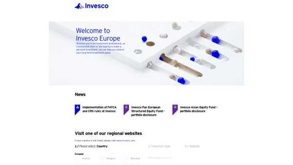 Website Screenshot: Invesco Asset Management Österreich GmbH - Invesco Europe - Home - Date: 2023-06-14 10:40:55