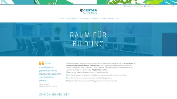 Website Screenshot: ipcenter.at GmbH - ipcenter.at | Raum für Bildung - Date: 2023-06-22 15:12:59