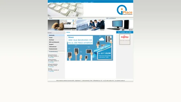 Website Screenshot: iPlace Internet & Network Services GmbH - iplace - Date: 2023-06-14 10:40:55