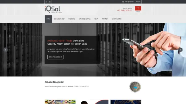 Website Screenshot: iQSol GmbH - iQSol - Date: 2023-06-14 10:40:55