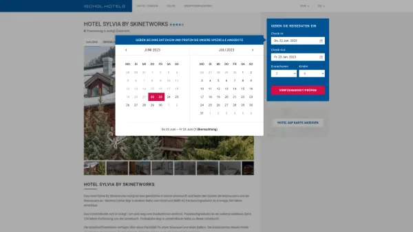 Website Screenshot: http//www.hotel-sylvia.ischgl.at/ - Gasthof Sylvia By Skinetworks Ischgl, Österreich - jetzt buchen, Preise für 2023 - Date: 2023-06-23 12:04:06