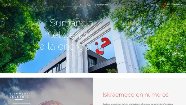 Website Screenshot: ISKRAEMECO - Iskraemeco | Bringing Intelligence to Energy - Date: 2023-06-23 12:04:06