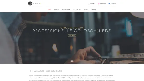 Website Screenshot: Istanbulgold Juwelier Linz - Istanbul Gold - Juwelier - Date: 2023-06-14 10:40:58