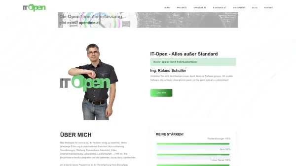Website Screenshot: IT-OPEN Transparenz im System - IT-Open - Ing. Roland Schuller - Alles außer Standard! - Date: 2023-06-23 12:04:09