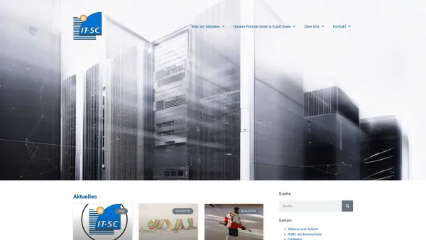 Website Screenshot: IT-Systeme und Consulting GmbH - IT-Systeme und Consulting GmbH - Willkommen! - IT-SC - Date: 2023-06-23 12:04:09