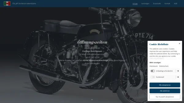 Website Screenshot: Ital-Jap - Home | ITAL- JAP Die Motorradwerkstätte - Date: 2023-06-23 12:04:09