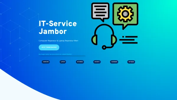 Website Screenshot: IT-Service Jambor - Computer & Laptop Reparatur Wien - IT Service Jambor - Date: 2023-06-14 10:40:58