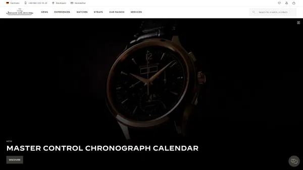 Website Screenshot: Jaeger-LeCoultre Manufacture de haute-horlogerie - Jaeger-LeCoultre Official Website | Swiss Luxury Watches Since 1833 - Date: 2023-06-23 12:04:14