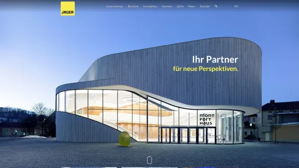 Website Screenshot: Jägerbau GmbH - Startseite - Date: 2023-06-14 10:40:58