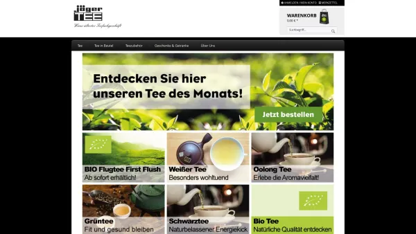 Website Screenshot: JägerTEE | Wiens ältestes Teefachgeschäft | seit 1862
direkt neben der Wiener Staatsoper - Wiens ältestes Teefachgeschäft | JägerTEE - Date: 2023-06-23 12:04:14