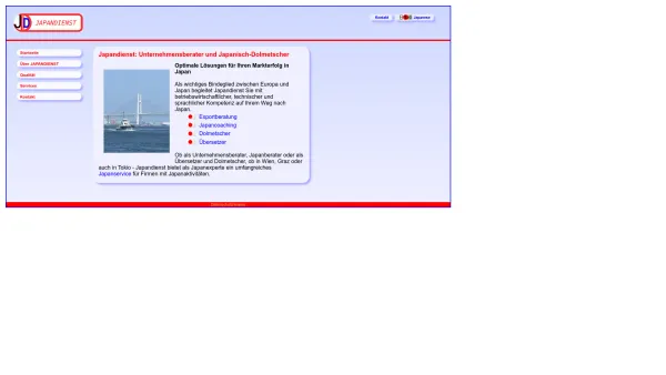 Website Screenshot: Japandienst Dr. Roland Keil - Japandienst: Unternehmensberater und Japanisch-Dolmetscher - Date: 2023-06-14 10:41:00