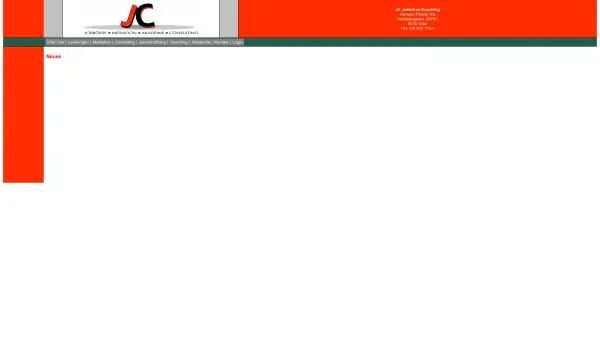 Website Screenshot: JC-Jobboerse - JC Coaching - Date: 2023-06-23 12:04:17