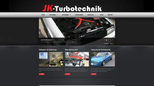 Website Screenshot: JK-Turbotechnik - JK-Turbotechnik | Tuning - Date: 2023-06-23 12:04:19