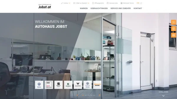 Website Screenshot: Ing. Franz Jobst Gesellschaft Standorte - Autohaus Jobst - Date: 2023-06-23 12:04:20