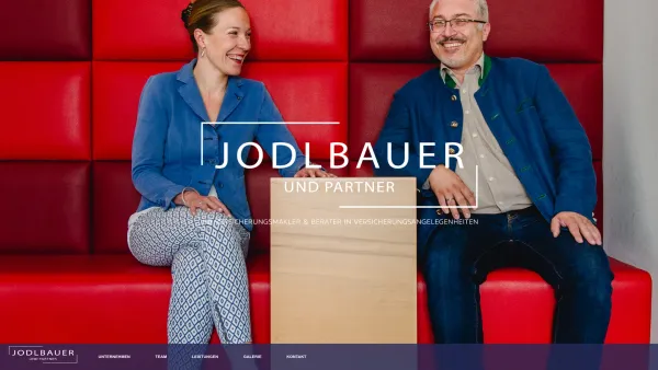 Website Screenshot: JODLBAUER & PARTNER KG
VERSICHERUNGSMAKLER - Jodlbauer & Partner - Date: 2023-06-23 12:04:20