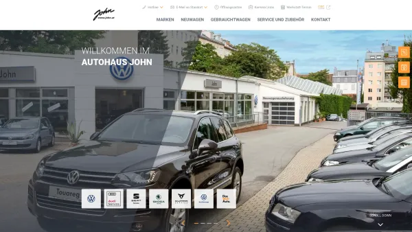 Website Screenshot: Autohaus John - Autohaus John - Date: 2023-06-14 10:41:01