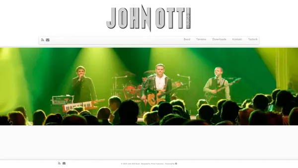 Website Screenshot: Johannes Wir arbeiten mit Hochdruck an der neuender JohnOttiBand - John Otti Band - Date: 2023-06-23 12:04:20