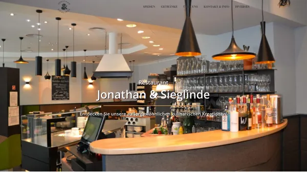 Website Screenshot: Cafè Restaurante Jonathan Sieglinde - Jonathan und Sieglinde – Das Beste vom Apfel – Das Beste vom Erdapfel - Date: 2023-06-23 12:04:20