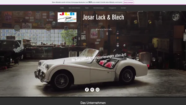 Website Screenshot: J L B Josar Lack & Blech Meisterbetrieb - HOME | EduardJosar - Date: 2023-06-14 10:41:01
