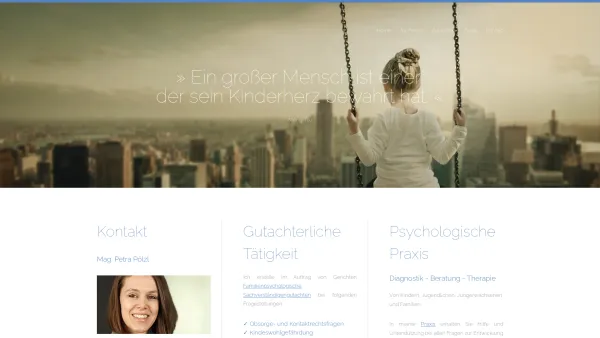Website Screenshot: Psychologische Praxis Mag. Pölzl Petra - Psychologische Praxis Mag. Petra Pölzl - Date: 2023-06-23 12:04:22