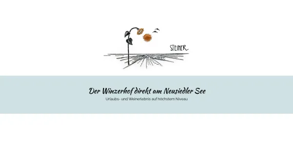 Website Screenshot: Steiner - Winzerhof Julius Steiner | Haus Mariella - Date: 2023-06-14 10:41:03