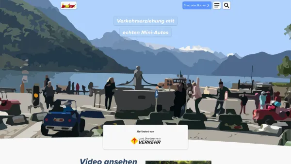 Website Screenshot: jumicar Österreich Kinderverkehrsverhaltenstraining - Jumicar.at - Verkehrserziehung & Mini-Autos - Date: 2023-06-23 12:04:22