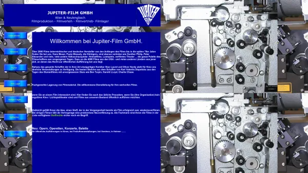 Website Screenshot: Jupiter-Film GmbH - Jupiter-Film - Date: 2023-06-14 10:41:03