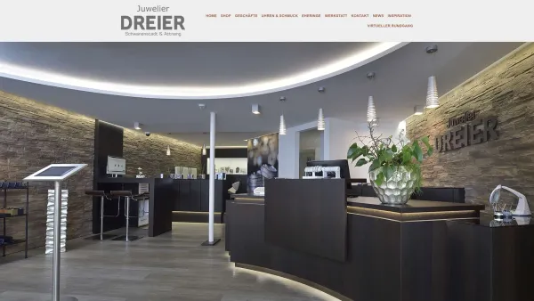 Website Screenshot: Juwelier Dreier - Juwelier Dreier – Schwanenstadt & Attnang - Date: 2023-06-15 16:02:34