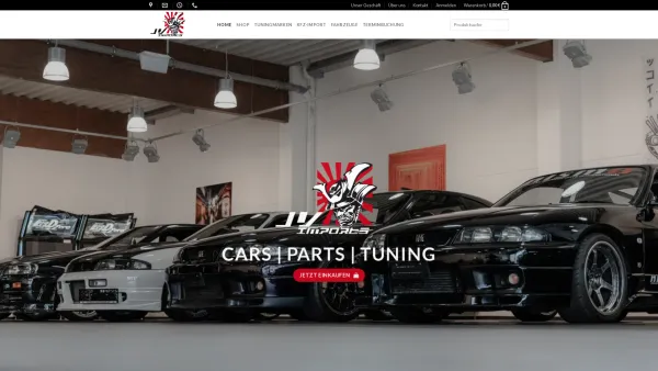 Website Screenshot: JV Imports e.U. - JV Imports | Cars - Parts - Tuning - KFZ-Import - Shop | Steyr - Date: 2023-06-14 10:41:04