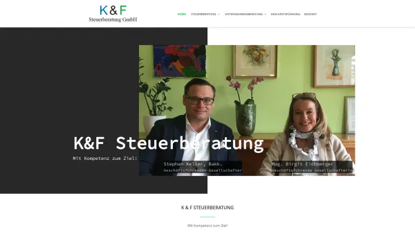 Website Screenshot: K & F Steuerberatung GmbH - K & F Steuerberatung - Graz - Date: 2023-06-26 10:26:27