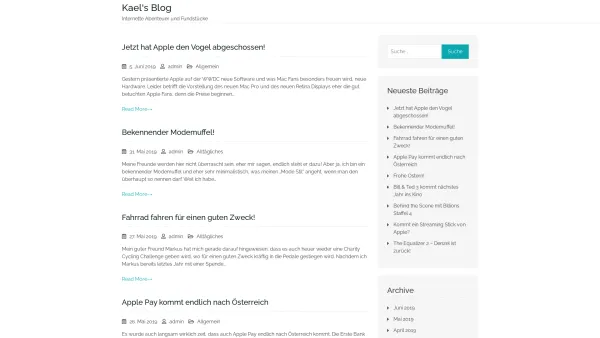 Website Screenshot: Kultur Leibnitz - Kael's Blog - Date: 2023-06-23 12:04:28