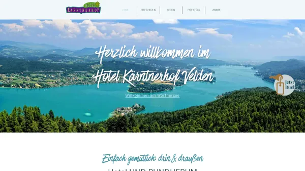 Website Screenshot: Hotel Kärntnerhof - HOME | Hotel Kärntnerhof Velden - Date: 2023-06-23 12:04:28