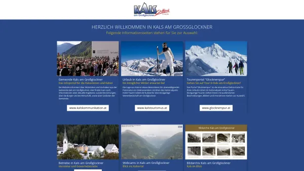 Website Screenshot: Gemeindeamt Kals am Kals am Großglockner Urlaub Osttirol - Kals in Kals am Großglockner Osttirol - Date: 2023-06-23 12:04:31