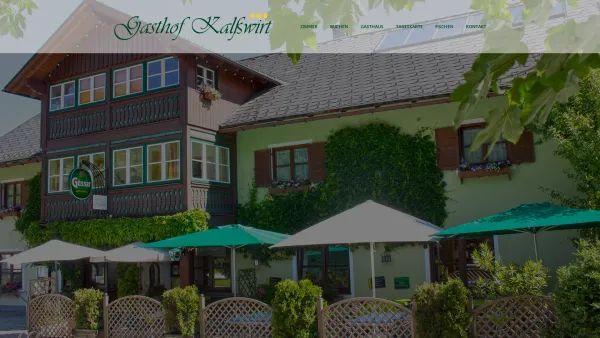Website Screenshot: Gasthaus Gasthof Kalßwirt - Kalsswirt - Date: 2023-06-23 12:04:31