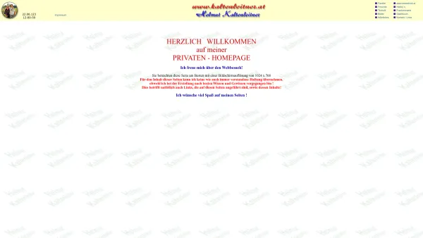Website Screenshot: Helmut Kaltenleitner Frankenmarkt - Helmut Kaltenleitner Frankenmarkt - Date: 2023-06-23 12:04:31
