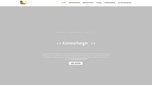 Website Screenshot: bei Alois Kammerberger - Kammerberger Alfred e.U. - Home - Date: 2023-06-23 12:04:34