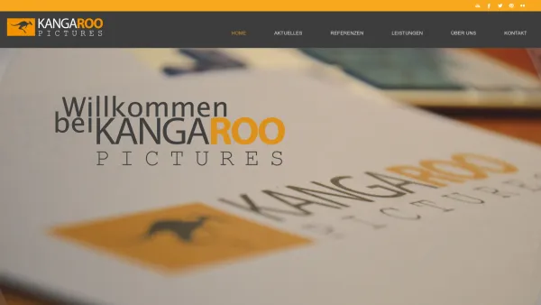 Website Screenshot: KANGAROO Pictures - Home - KANGAROO Pictures - Date: 2023-06-23 12:04:34