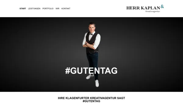 Website Screenshot: Herr Kaplan & Frau Weiss Kreativagentur - Kreativagentur Herr Kaplan - Werbeagentur Klagenfurt / Kärnten - Date: 2023-06-23 12:04:34
