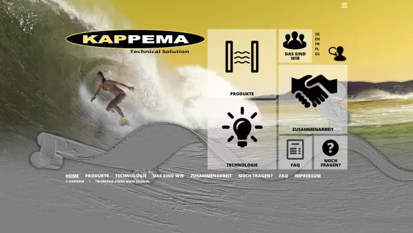 Website Screenshot: KAPPEMA GmbH - Kappema - Home - Date: 2023-06-14 10:41:06