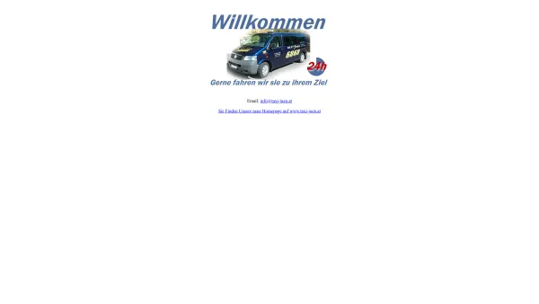Website Screenshot: Reinhard Juen KEG Taxi und http//www.taxi-juen.kappl.at/ - Date: 2023-06-23 12:04:34
