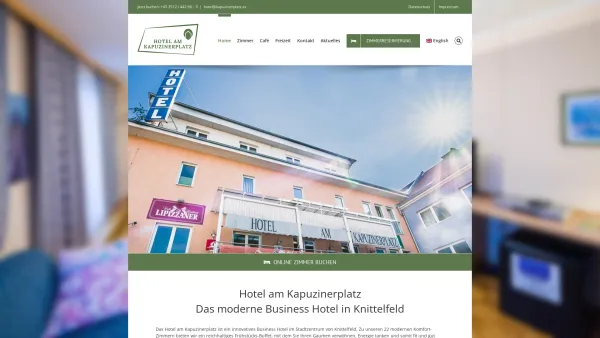 Website Screenshot: Hotel am Kapuzinerplatz - Home | Hotel am Kapuzinerplatz - Date: 2023-06-23 12:04:37