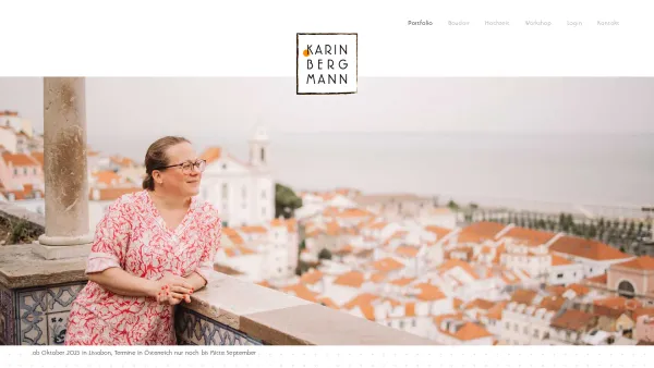 Website Screenshot: Fotostdudio Karin Bergmann - Karin Bergmann :: Boudoir & Lifestyle Fotografin :: Lissabon Portugal - Date: 2023-06-14 10:41:06