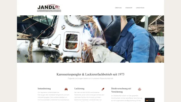 Website Screenshot: Karosseriefachbetrieb Ferdinand Jandl Markt 112 3321 Ardagger - Karosserie Jandl - Date: 2023-06-23 12:04:37