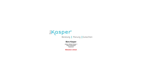 Website Screenshot: KASoft technologyPRODUCTION - Büro Kasper - Beratung, Planung & Gutachten - Date: 2023-06-23 12:04:40