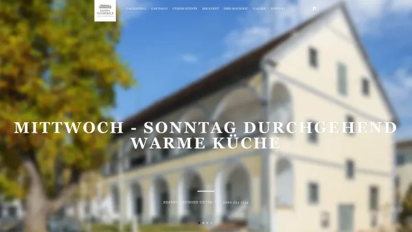 Website Screenshot: Kastell Stegersbach - Home - Kastell StegersbachKastell Stegersbach - Date: 2023-06-23 12:04:40