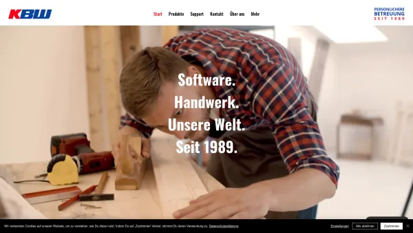 Website Screenshot: KOUTEK BusinessWare - KBW | Persönlichere Betreuung seit 1989. - Date: 2023-06-15 16:02:34