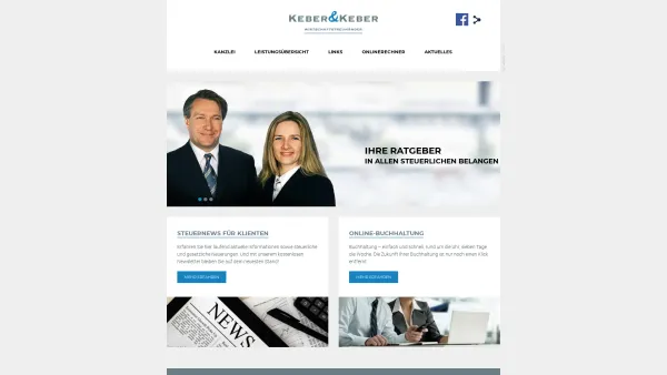 Website Screenshot: Keber Keber BILANZ CO - Keber & Keber Steuerberatungs GmbH - Date: 2023-06-23 12:04:43