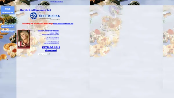 Website Screenshot: SEPP KRIFKA KEKSAUSSTECHFORMEN - Keksausstechformen, Ausstechformen, Backformen, Haushaltsartikel - Date: 2023-06-23 12:04:43